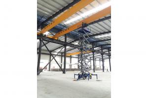 亞洲富士電梯有限公司大批量單梁起重機(jī)安裝現(xiàn)場(chǎng)
